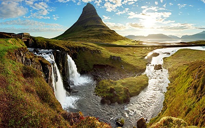 شلالات ايسلندا