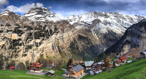 أجمل القرى في سويسرا ، طبيعة خلابة ومشاهد ساحرة