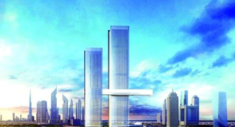 دبي تحلق منفردة بـ ” ذا لينكس “.. أكبر برج معلق في العالم