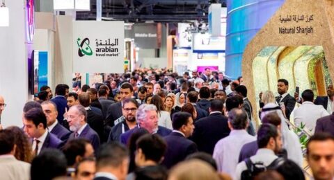 انطلاق سوق السفر العربي 2018 بمشاركة الروبوت “صوفيا”