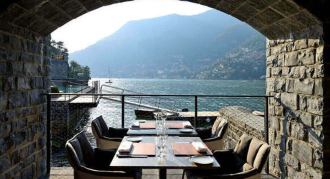 مطاعم بحيرة كومو مع إطلالة خلابة على الطبيعة